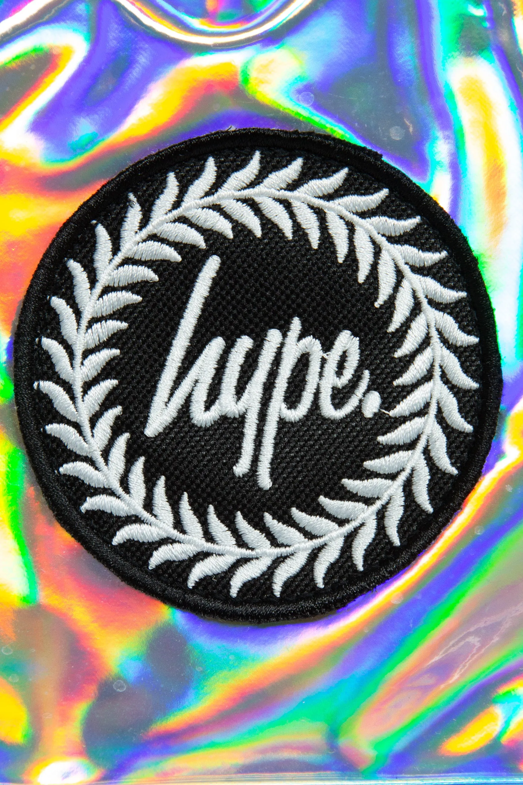 Hype Girls Iconic Silver Holographic Backpack