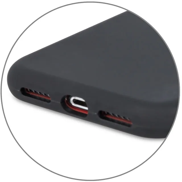 iPhone XS Defender Rugged Case - Black/Red