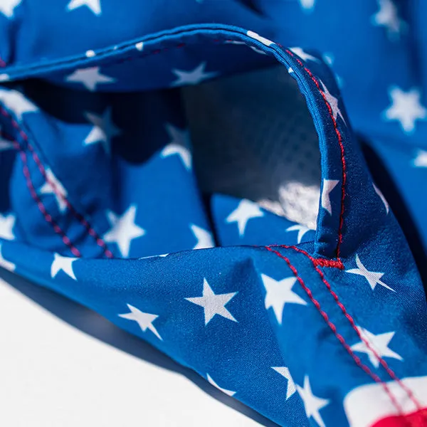 Kids Swim Trunks | Stars And Pinstripes