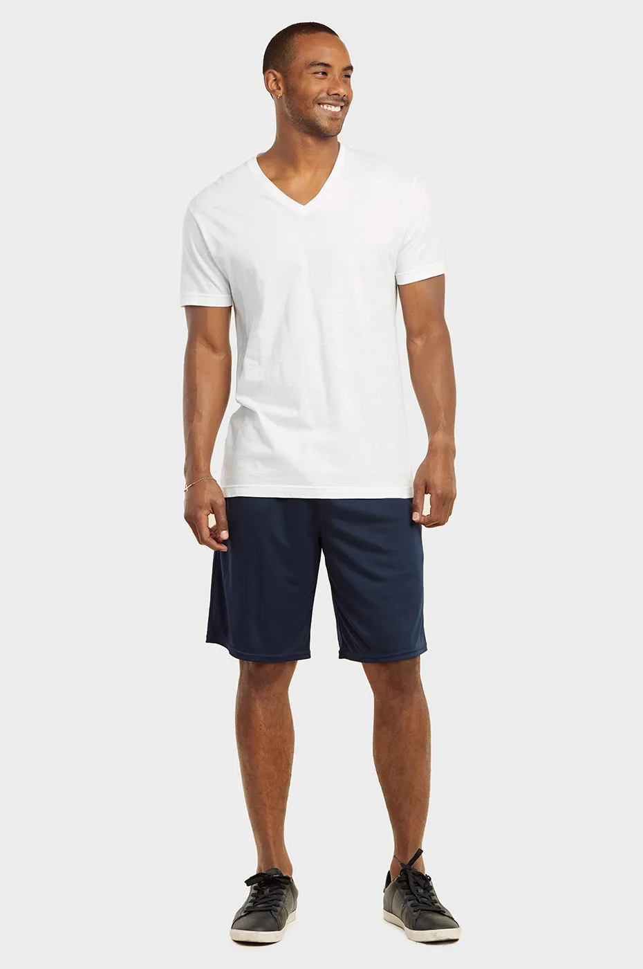 KNOCKER MEN'S ATHLETIC SHORTS (KMS4000_NAVY)