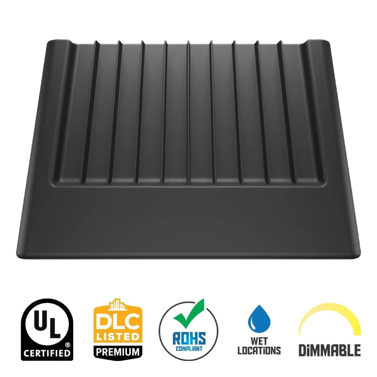 LED Cutoff Wall Pack With Photocell, 40 Watts Adjustable, 5400 Lumens, 30K/40K/50K, 120-277V