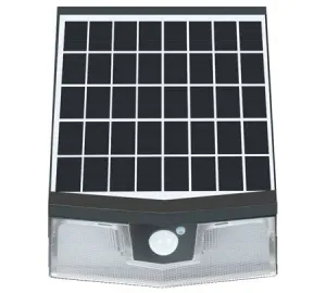Light Efficient Design Solar Wall Pack, 15 Watt, 4000K- 1500 Lumens