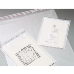 Lip & Tape Self Sealing Polypropylene Bags. 12 x 16 x 1.5 mil