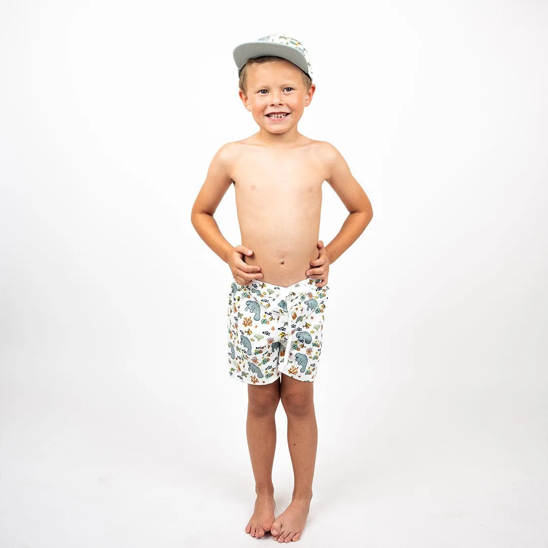 Manatee Swim Trunks