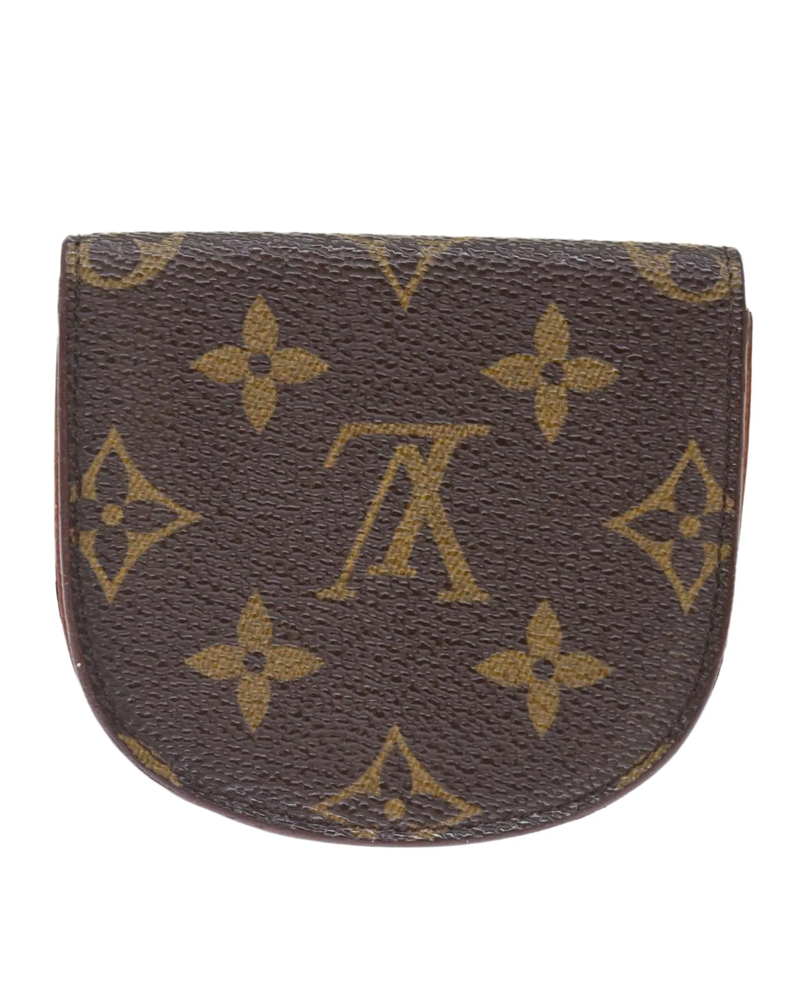 Monogram Canvas Coin Purse with Clasp Button - France