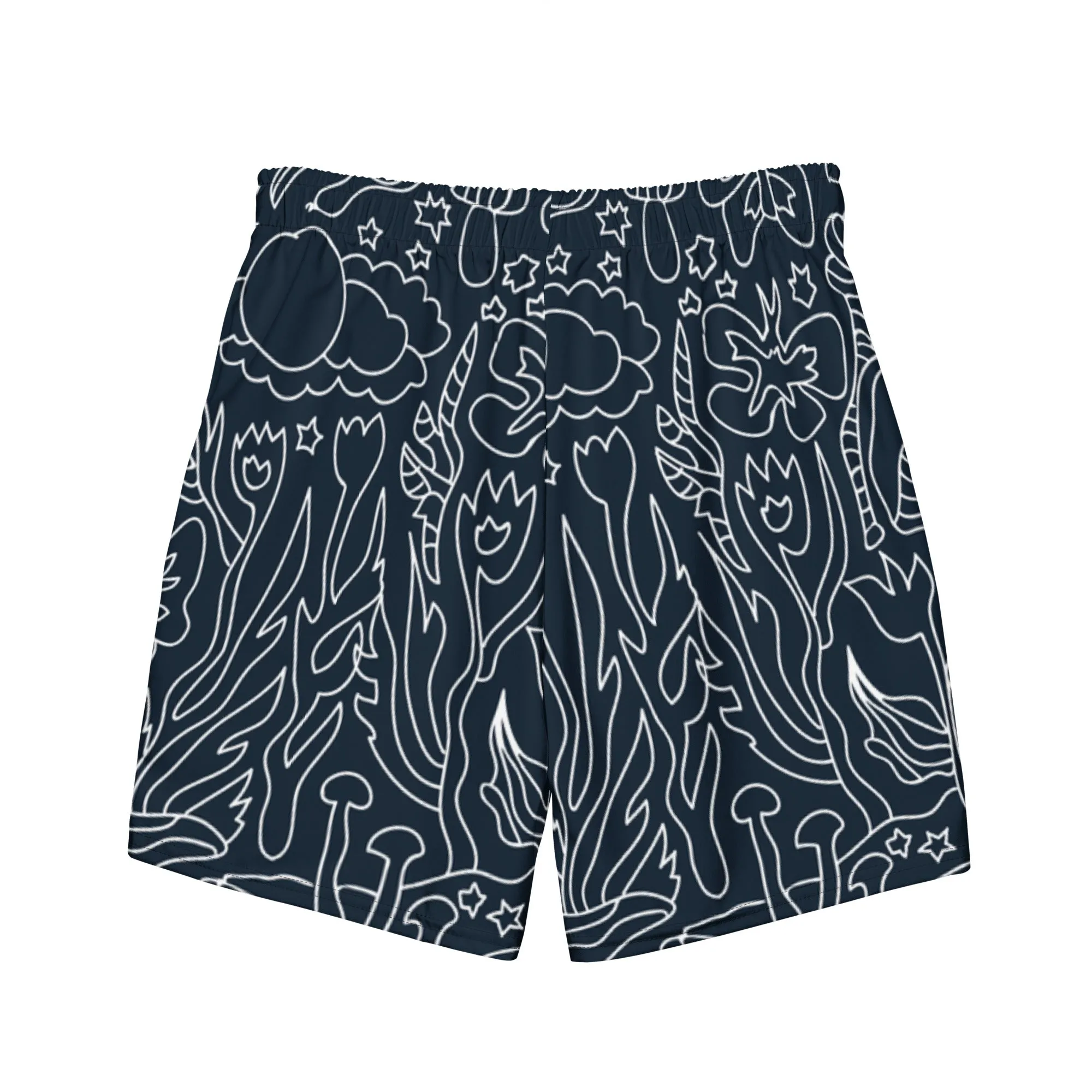 Mushrooms Men's swim trunks