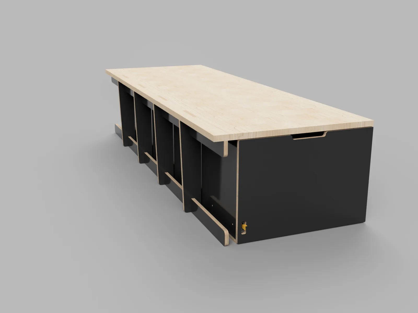 Night Rider - Hyundai iLoad Van Fitout w/ Single Drawer   Extending Fingered Bed