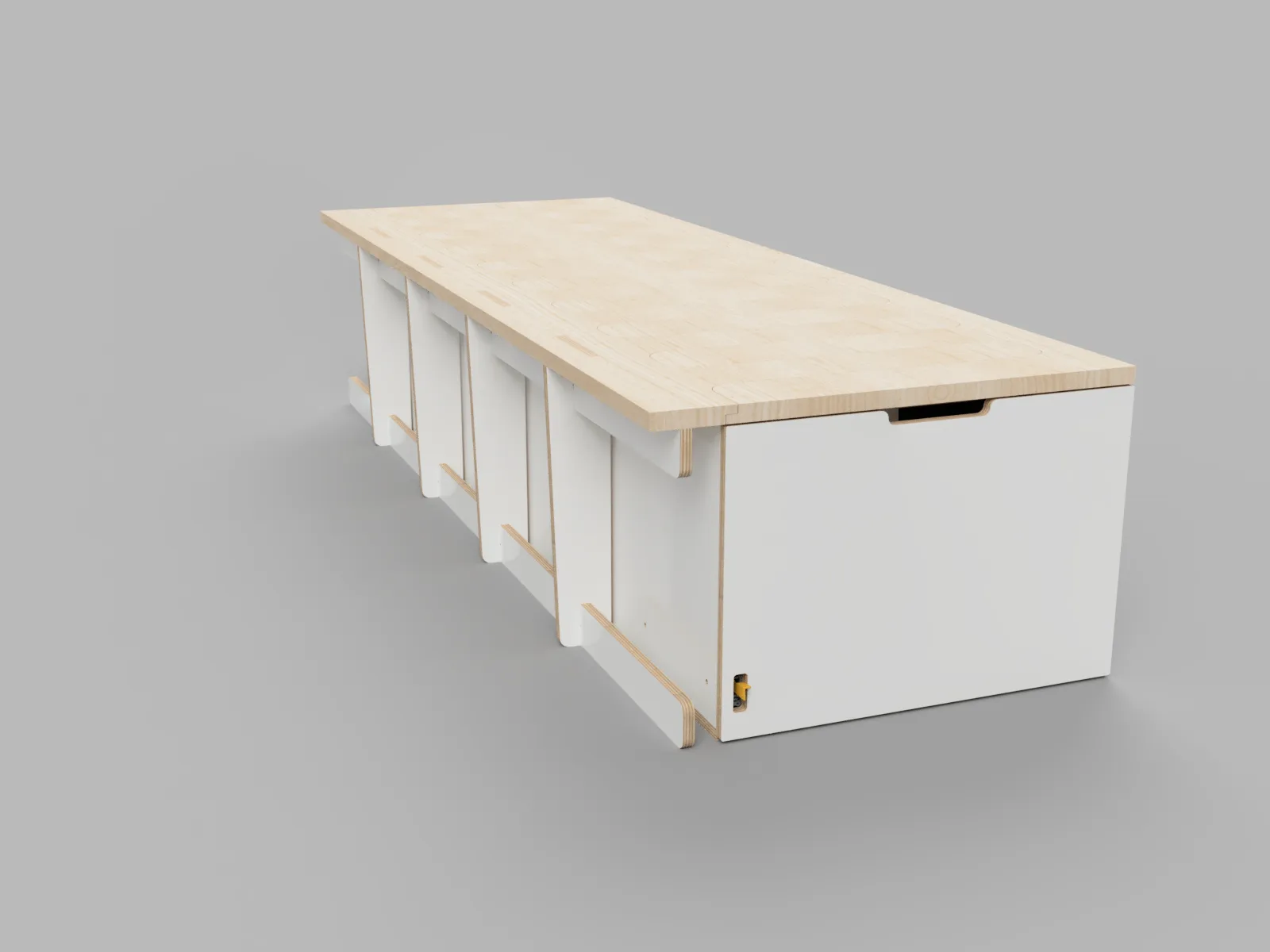 Night Rider - Hyundai iLoad Van Fitout w/ Single Drawer   Extending Fingered Bed
