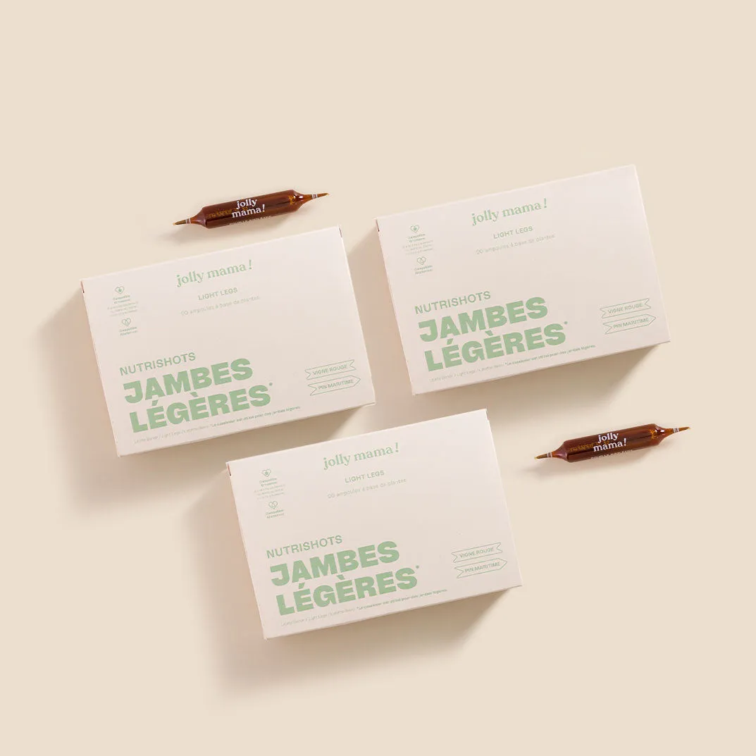 Pack De 3 Light Legs - Améliore Sensation Jambes Lourdes Ou Fatiguées