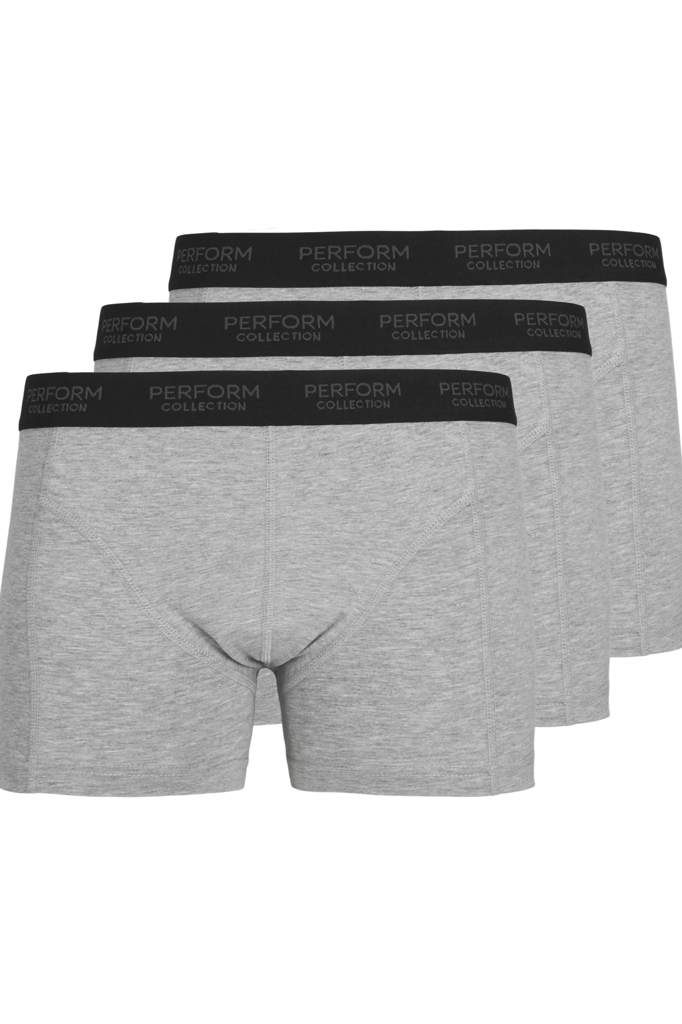 Performance Trunks 3-pack - Grey Melange