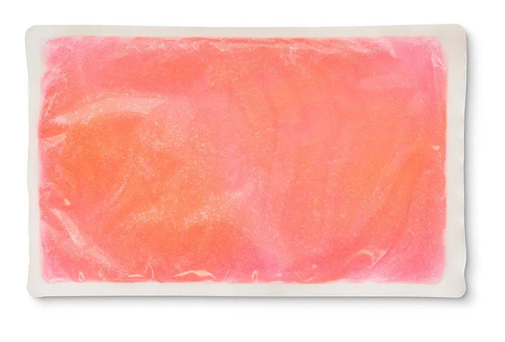 PERSONALIZED Reusable Cloth-Backed Hot/Cold Gel Pack, 6" x 10" - Pink