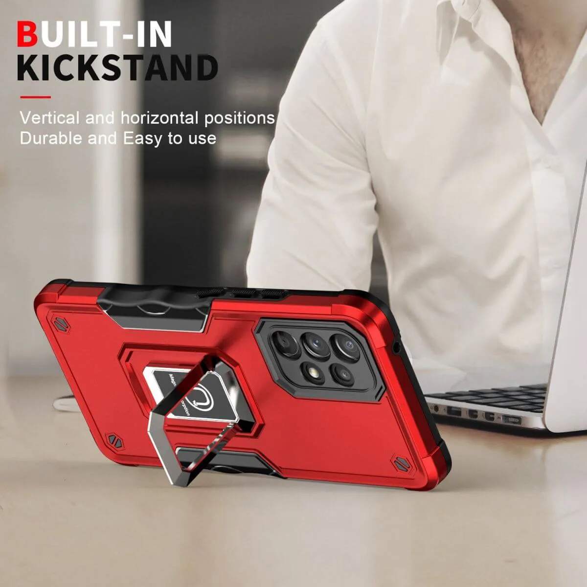 Pop Stand Series Samsung A52 5G Magnetic Case with Stand