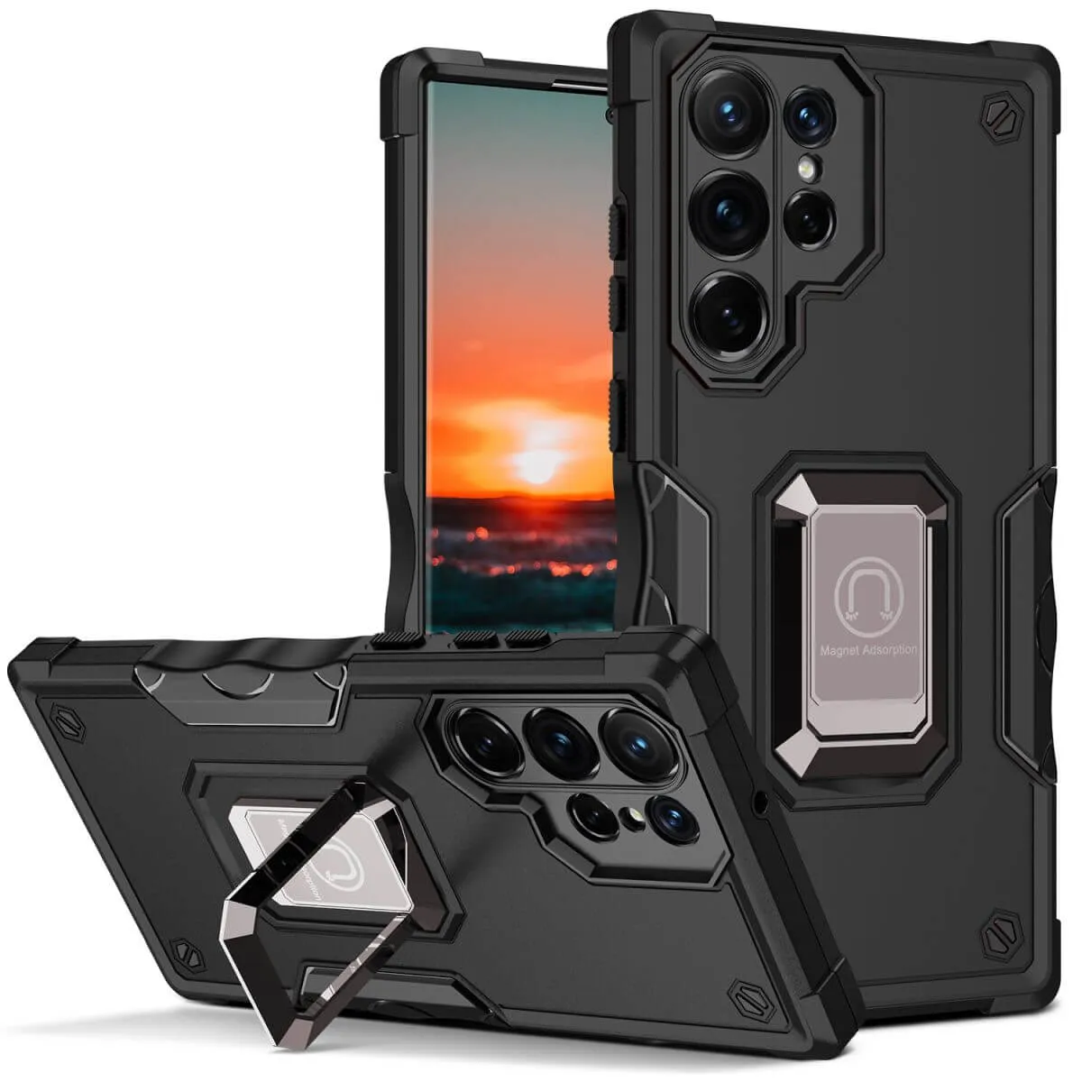 Pop Stand Series Samsung S22/S23 Ultra Magnetic Case with Stand