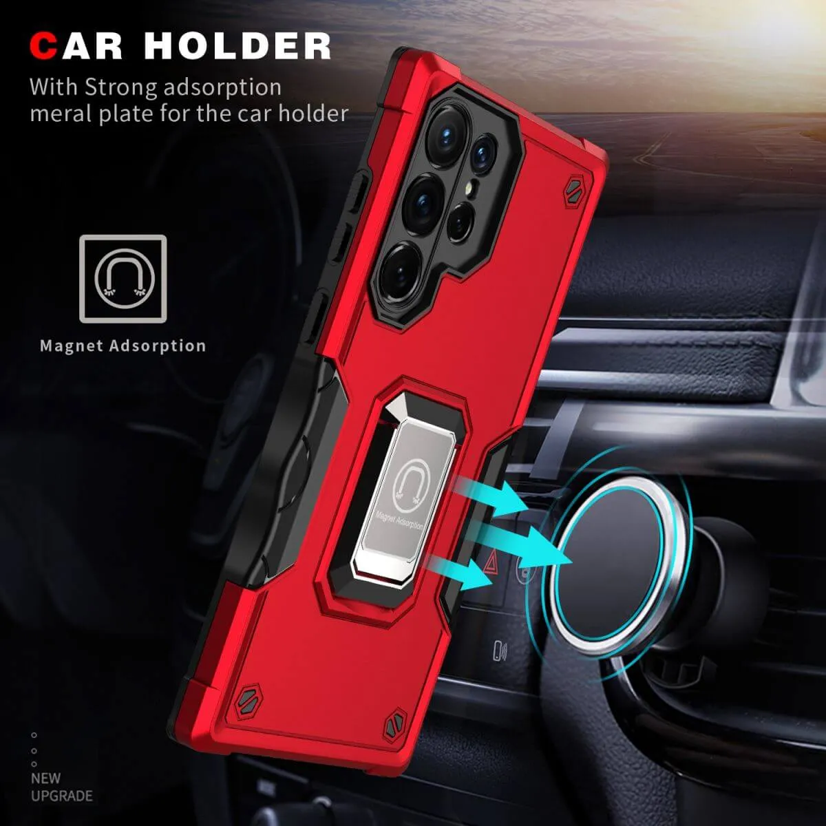 Pop Stand Series Samsung S22/S23 Ultra Magnetic Case with Stand