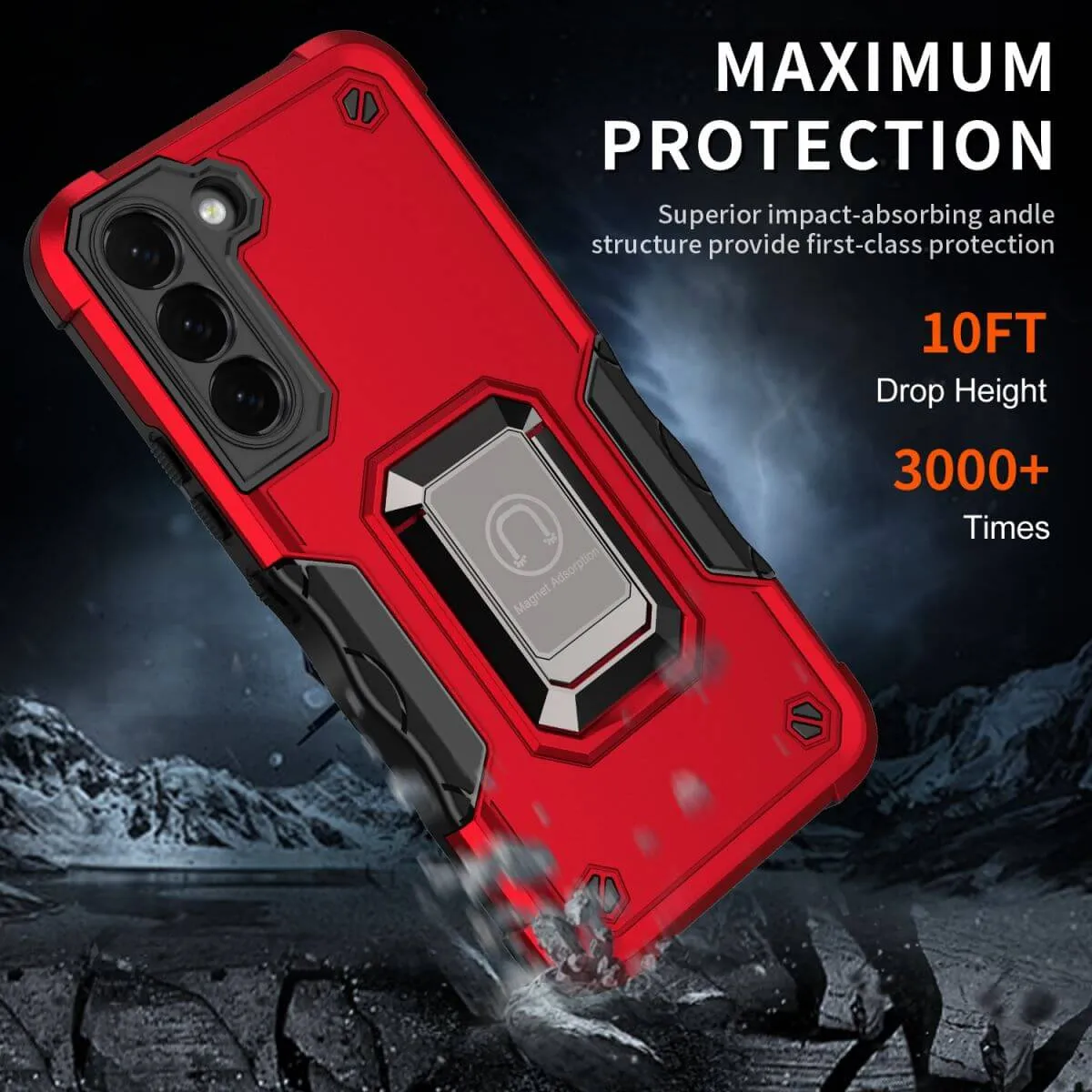 Pop Stand Series Samsung S24 Magnetic Case with Stand