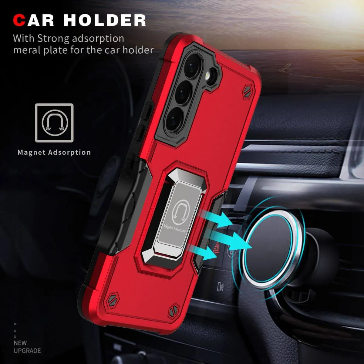 Pop Stand Series Samsung S24 Magnetic Case with Stand