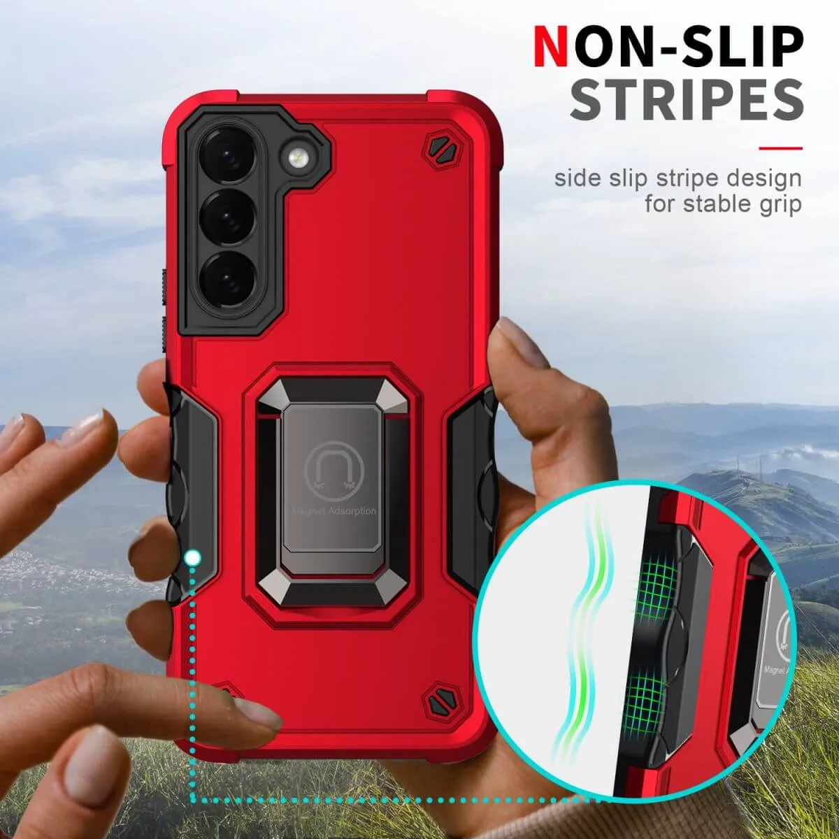 Pop Stand Series Samsung S24 Magnetic Case with Stand