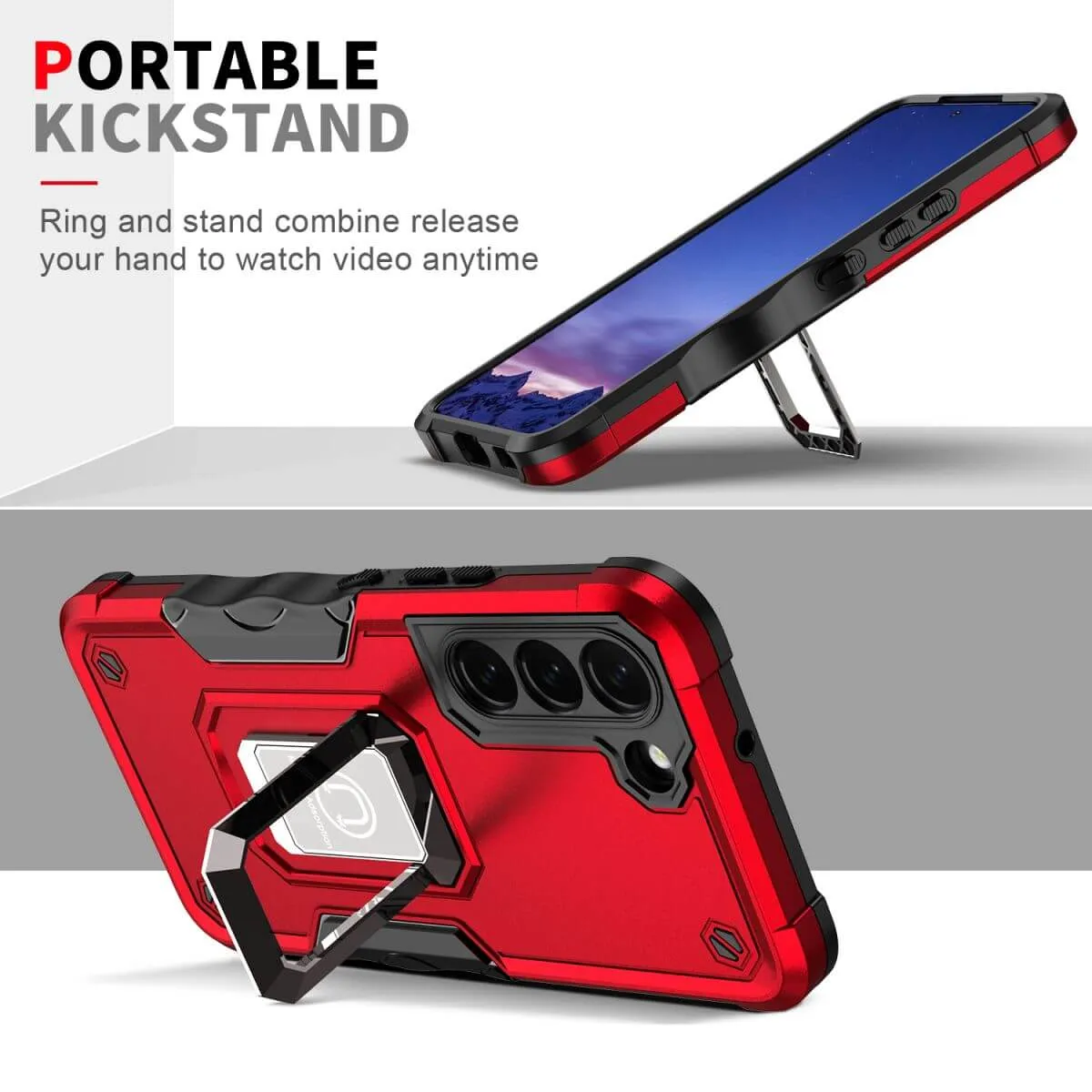 Pop Stand Series Samsung S24 Magnetic Case with Stand