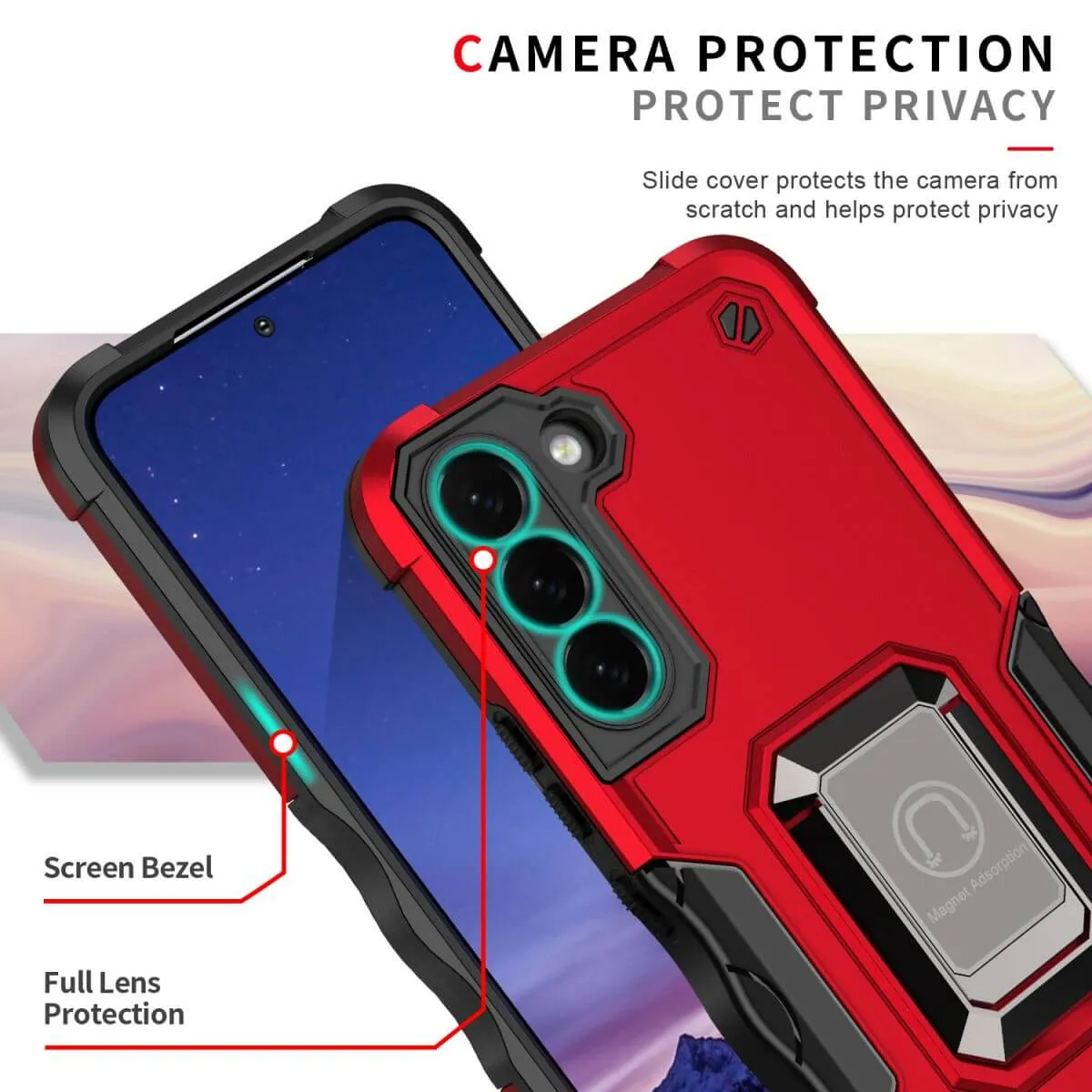 Pop Stand Series Samsung S24 Magnetic Case with Stand