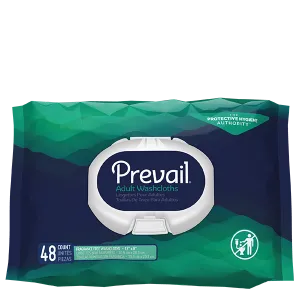 Prevail Fragrance Free Adult Washcloths