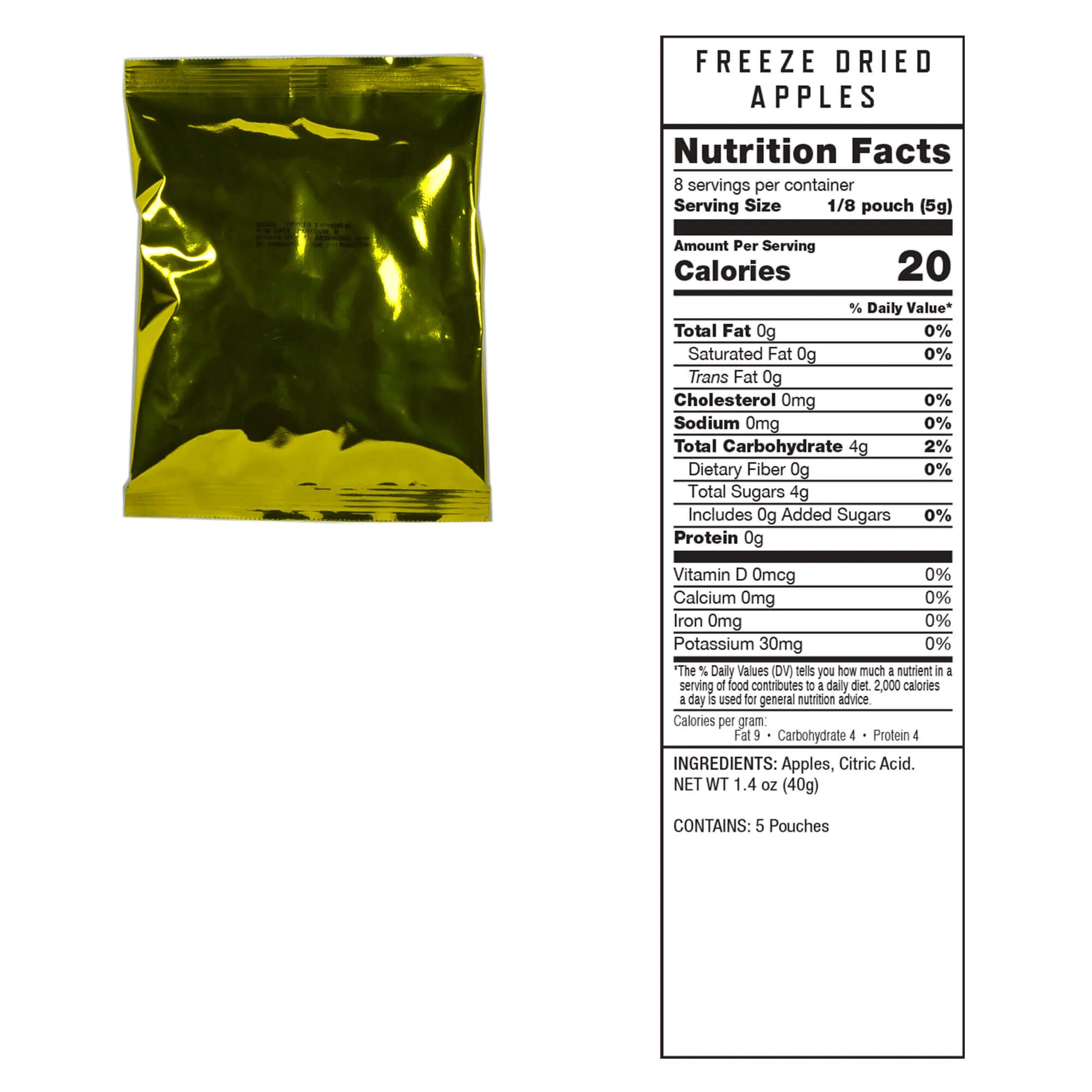 ReadyWise - 120 Serving Freeze Dried Fruit Bucket - 6 Pack