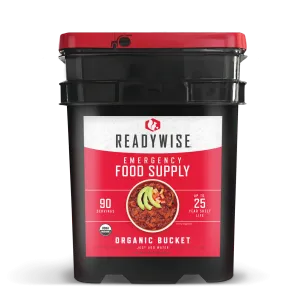 ReadyWise - 90 Serving Organic Bucket