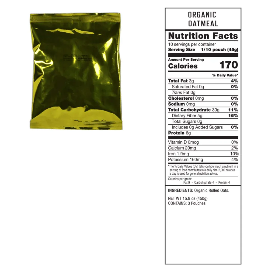 ReadyWise - 90 Serving Organic Bucket