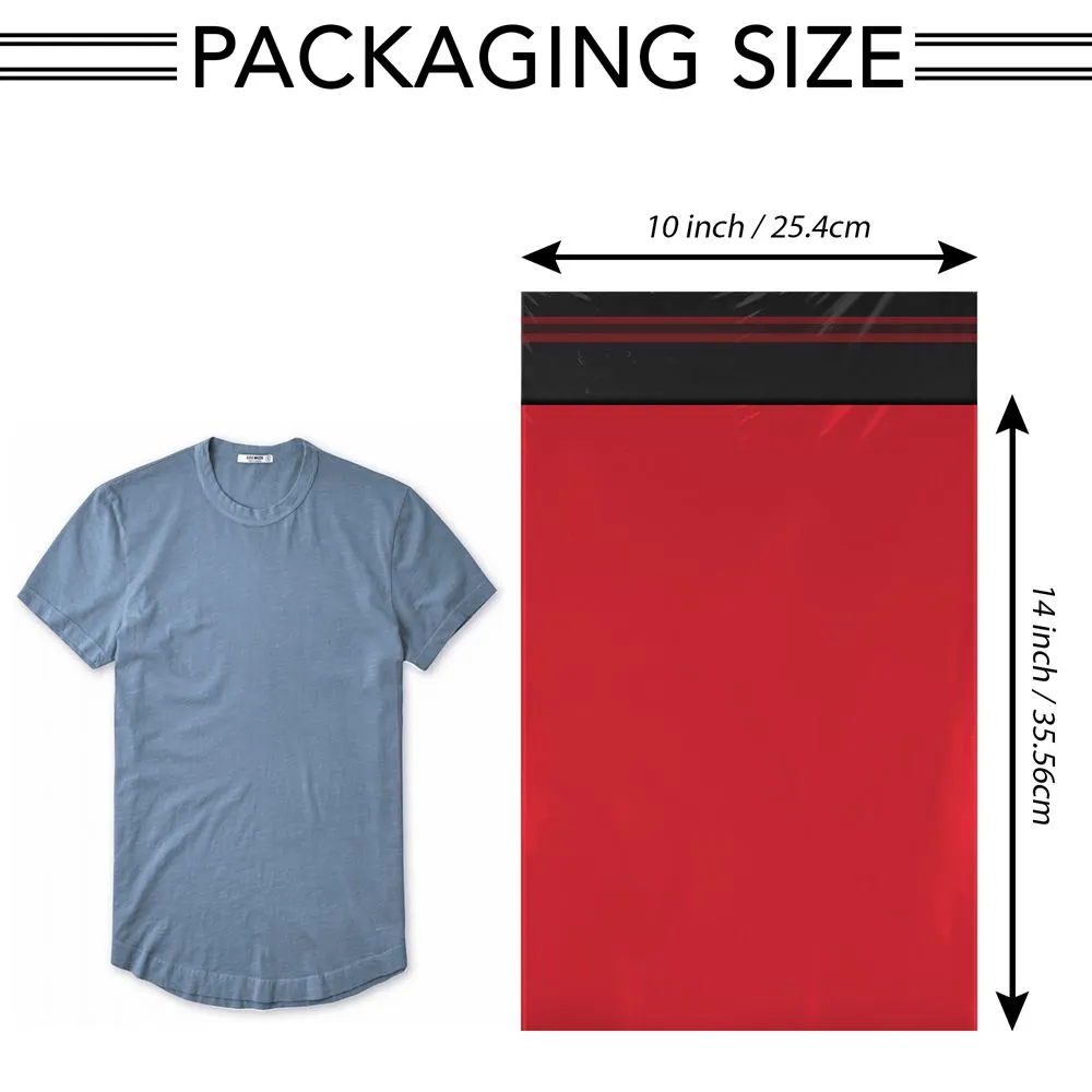Red Mailing Bags Poly Postal Self Seal Bag All Sizes