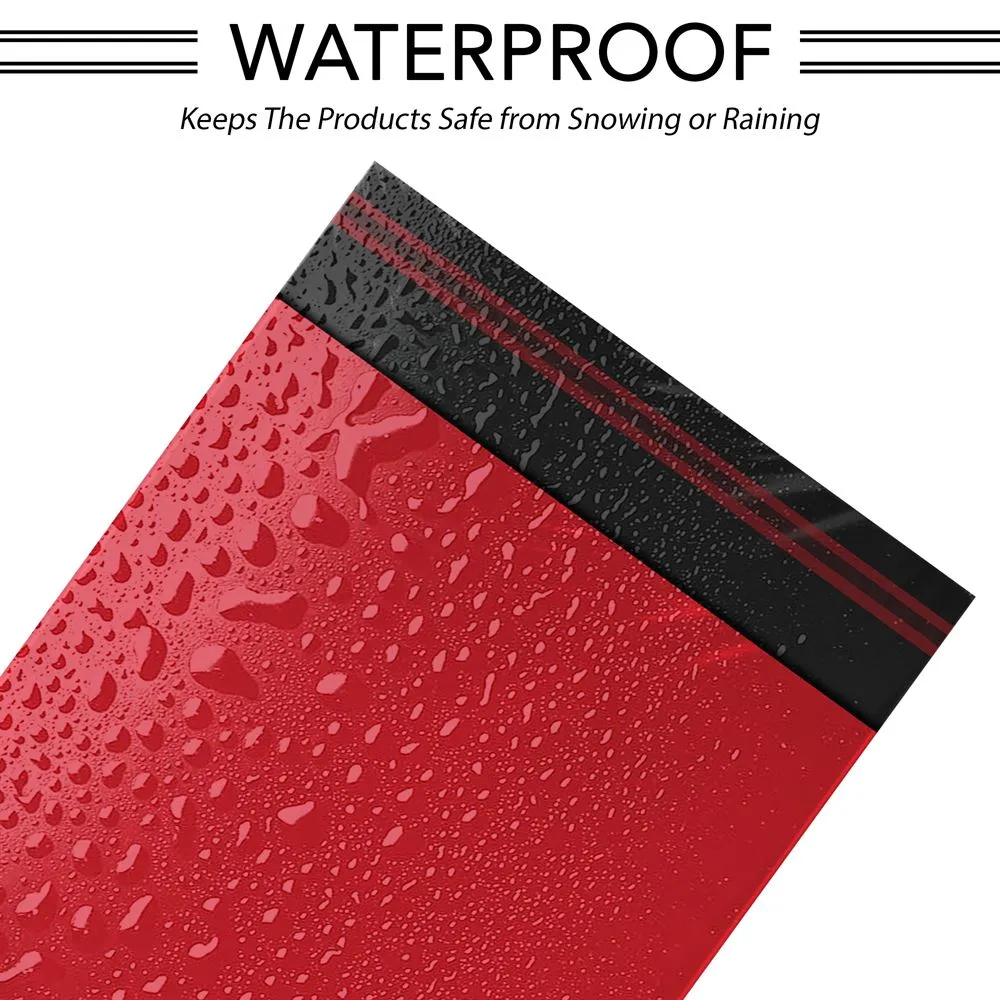 Red Mailing Bags Poly Postal Self Seal Bag All Sizes