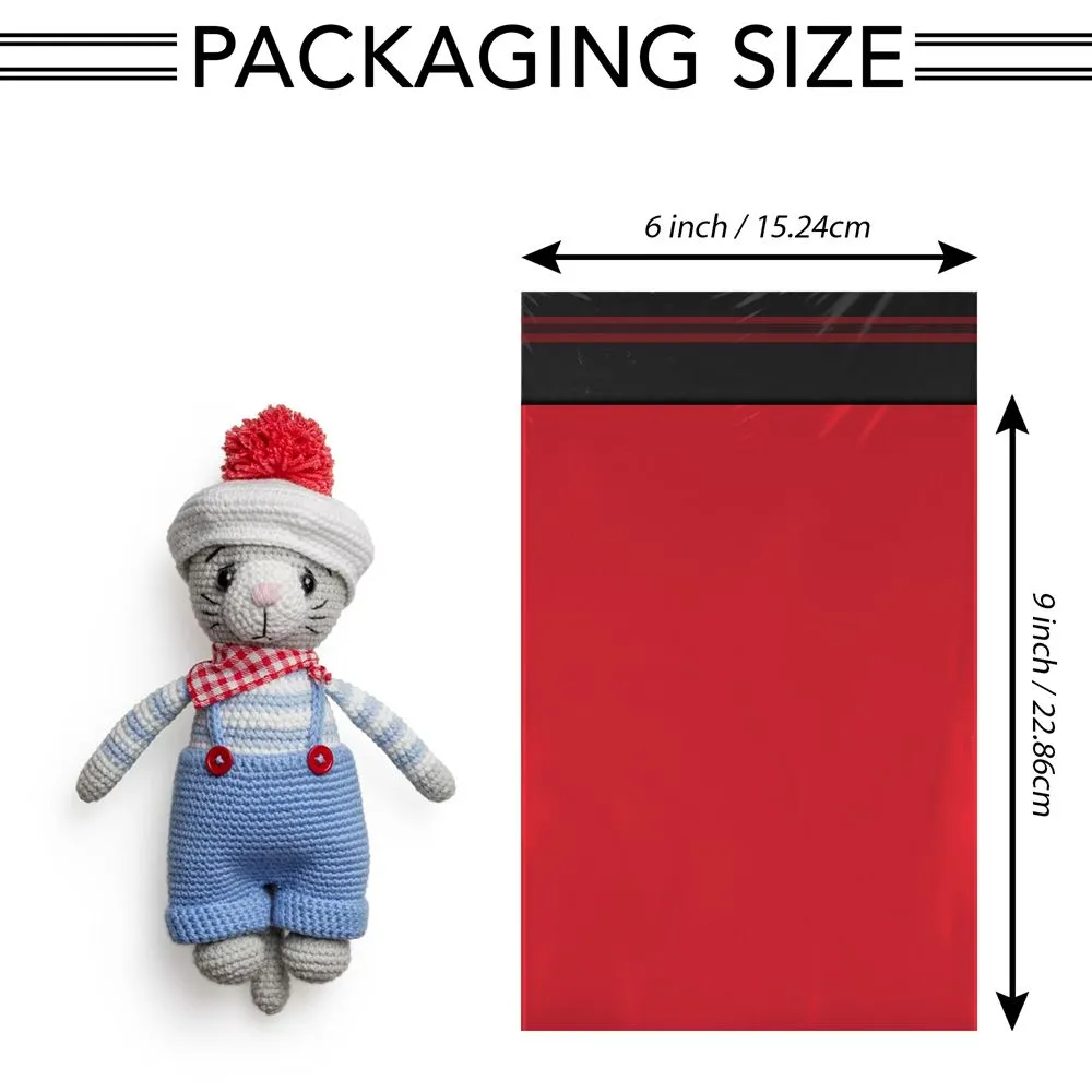 Red Mailing Bags Poly Postal Self Seal Bag All Sizes