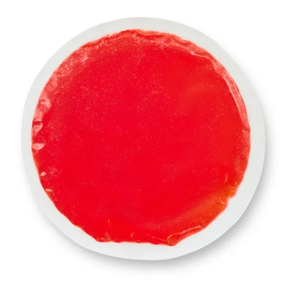 Reusable Cloth-Backed Hot/Cold Gel Pack, 6" Round - Red