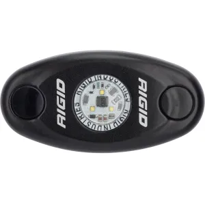 RIGID Industries A-Series Black Low Power LED Light - Single - Amber