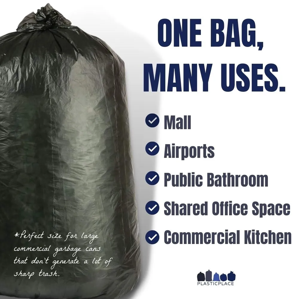 Sample of - 40-45 Gallon High Density Bags