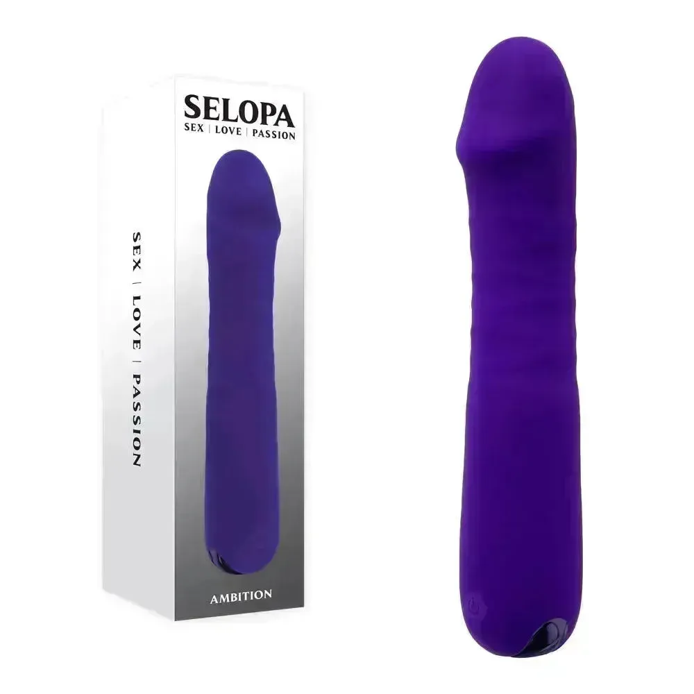 Selopa AMBITION -  17 cm USB Rechargeable Thrusting Vibrator