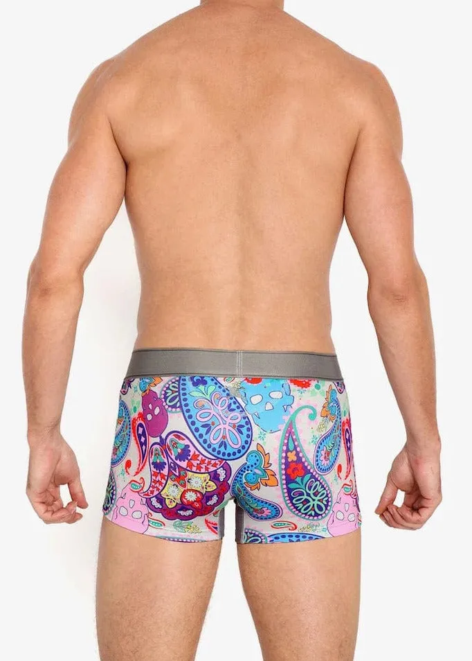 SKULL AND BONES PAISLEY SKULL MULTI TRUNK
