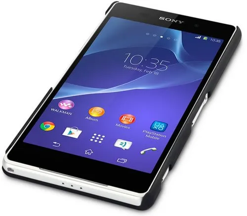 Sony Xperia Z2 Hard Shell Cover - Black