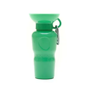 Springer Classic Travel Dog Water Bottle - Green