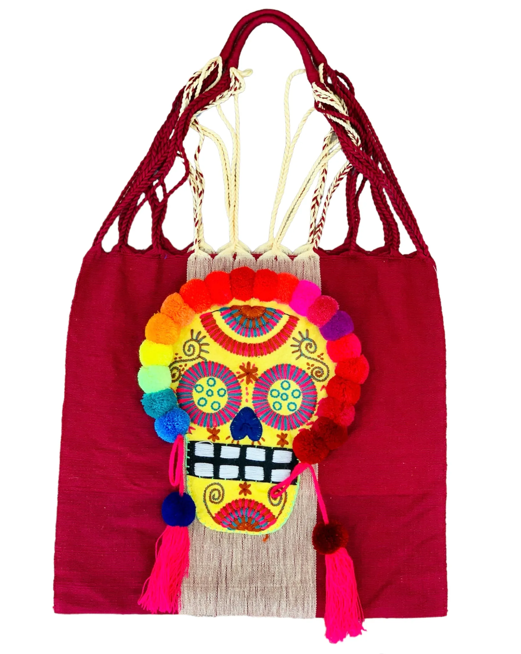 Sugar Skull Pommed Bags