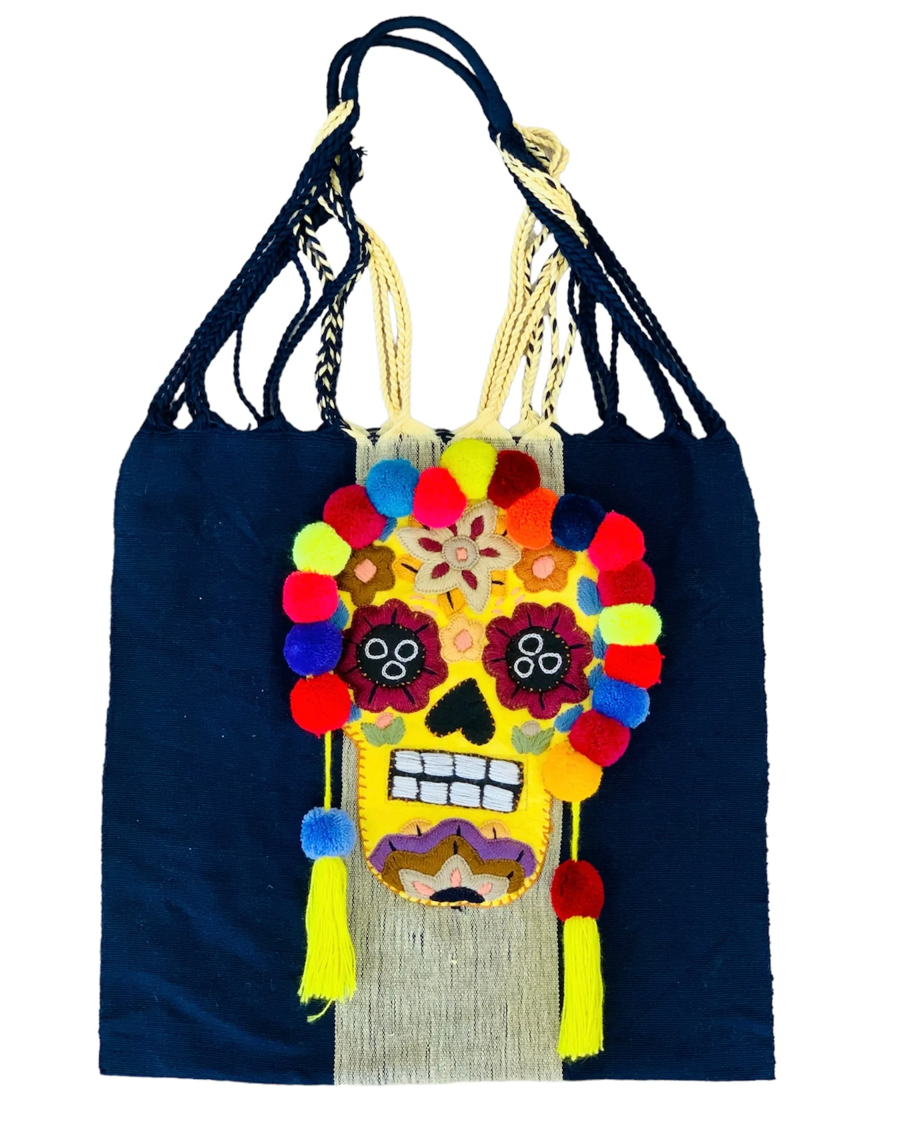 Sugar Skull Pommed Bags