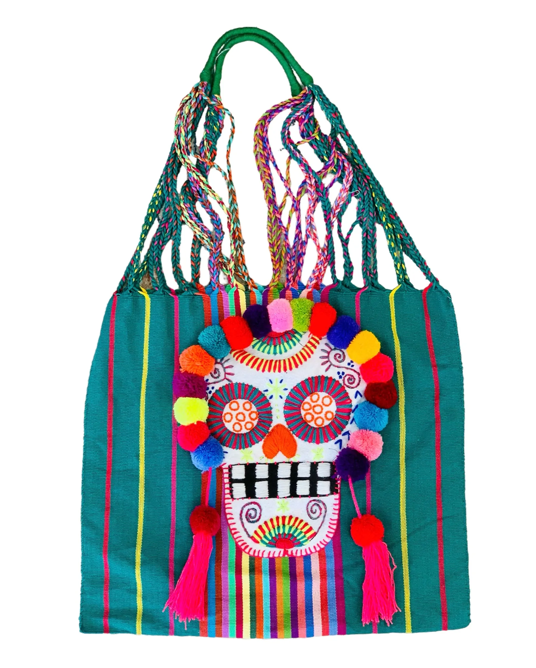 Sugar Skull Pommed Bags