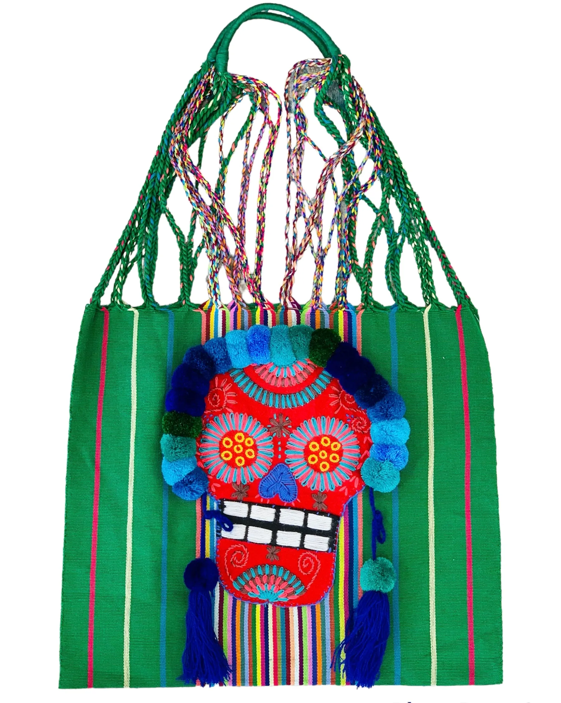 Sugar Skull Pommed Bags