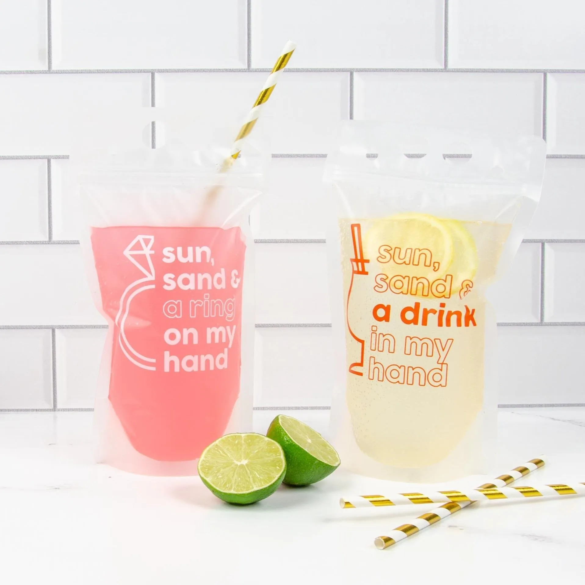 Sun & Sand Drink Pouches