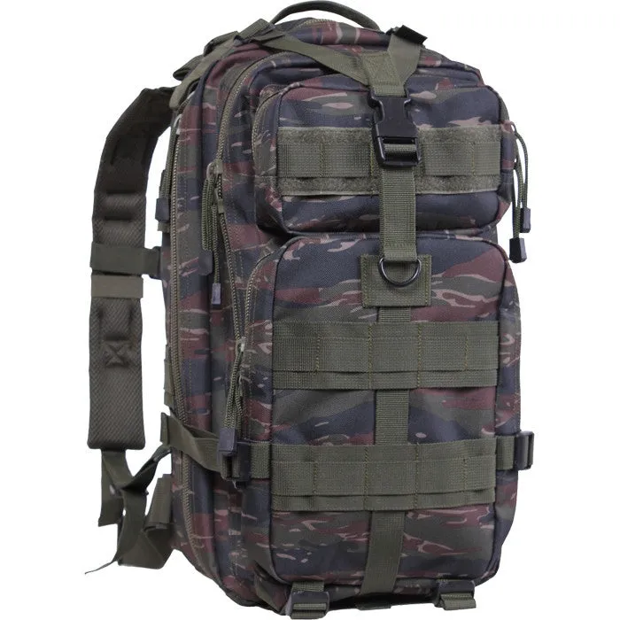 Tiger Stripe Camouflage - Military MOLLE Compatible Medium Transport Pack
