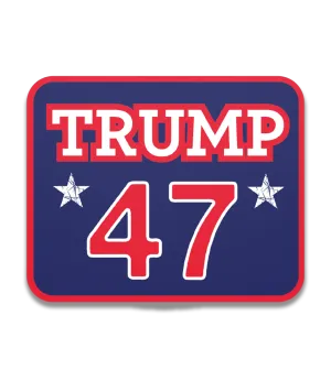 Trump 47 Decal