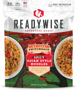 Value Pack Case of 6 Switchback Spicy Asian Style Noodles