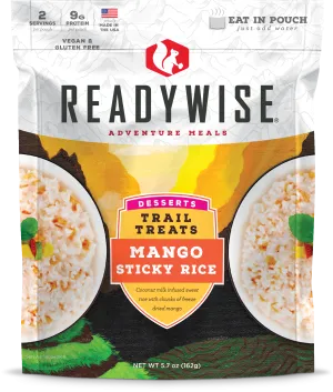 Value Pack Case of 6 Trail Treats Mango Sticky Rice