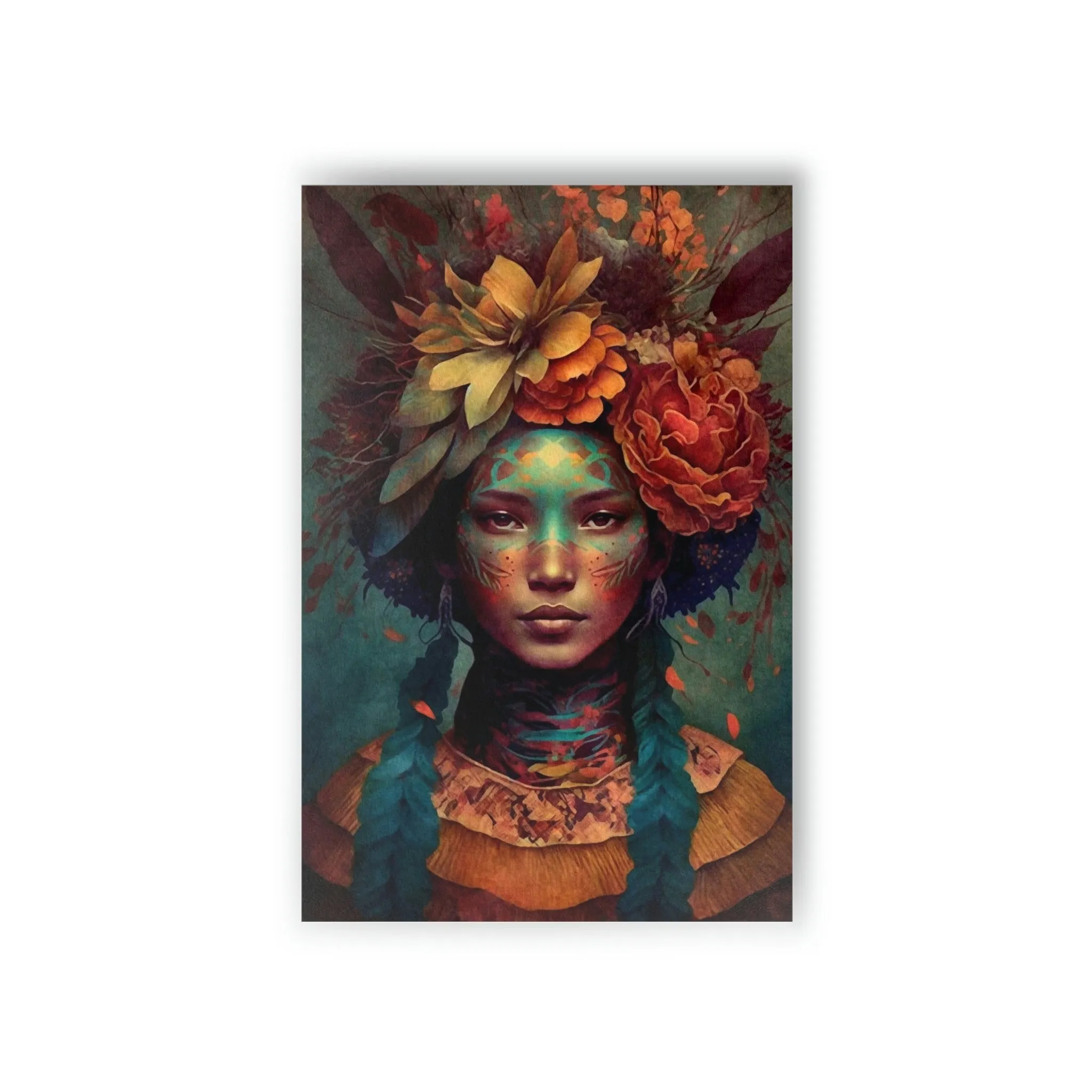 World Woman 9 Postcards (10pcs)