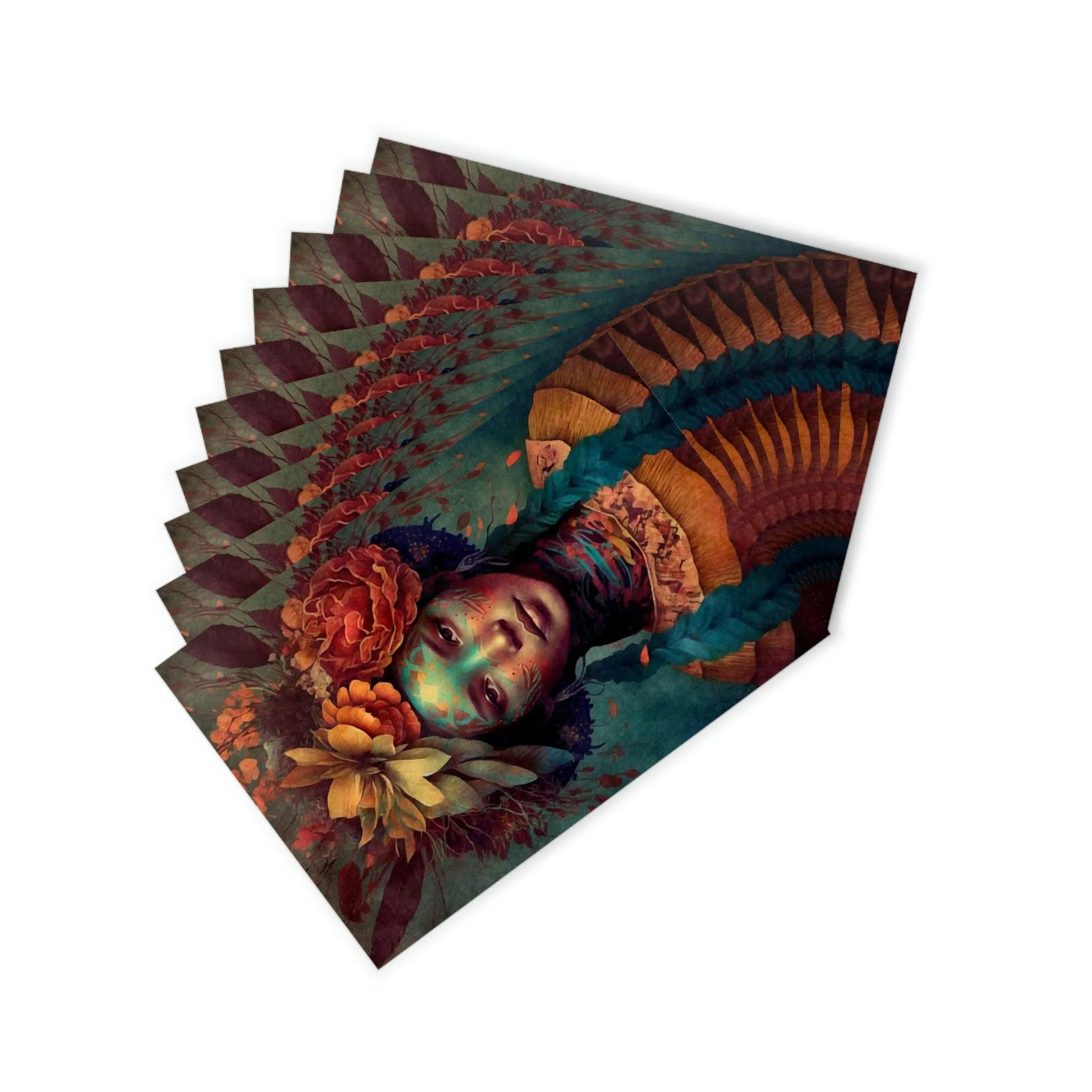 World Woman 9 Postcards (10pcs)