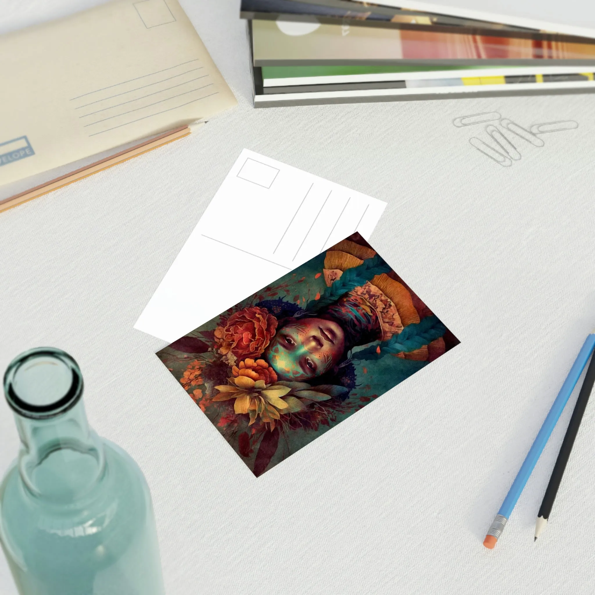 World Woman 9 Postcards (10pcs)
