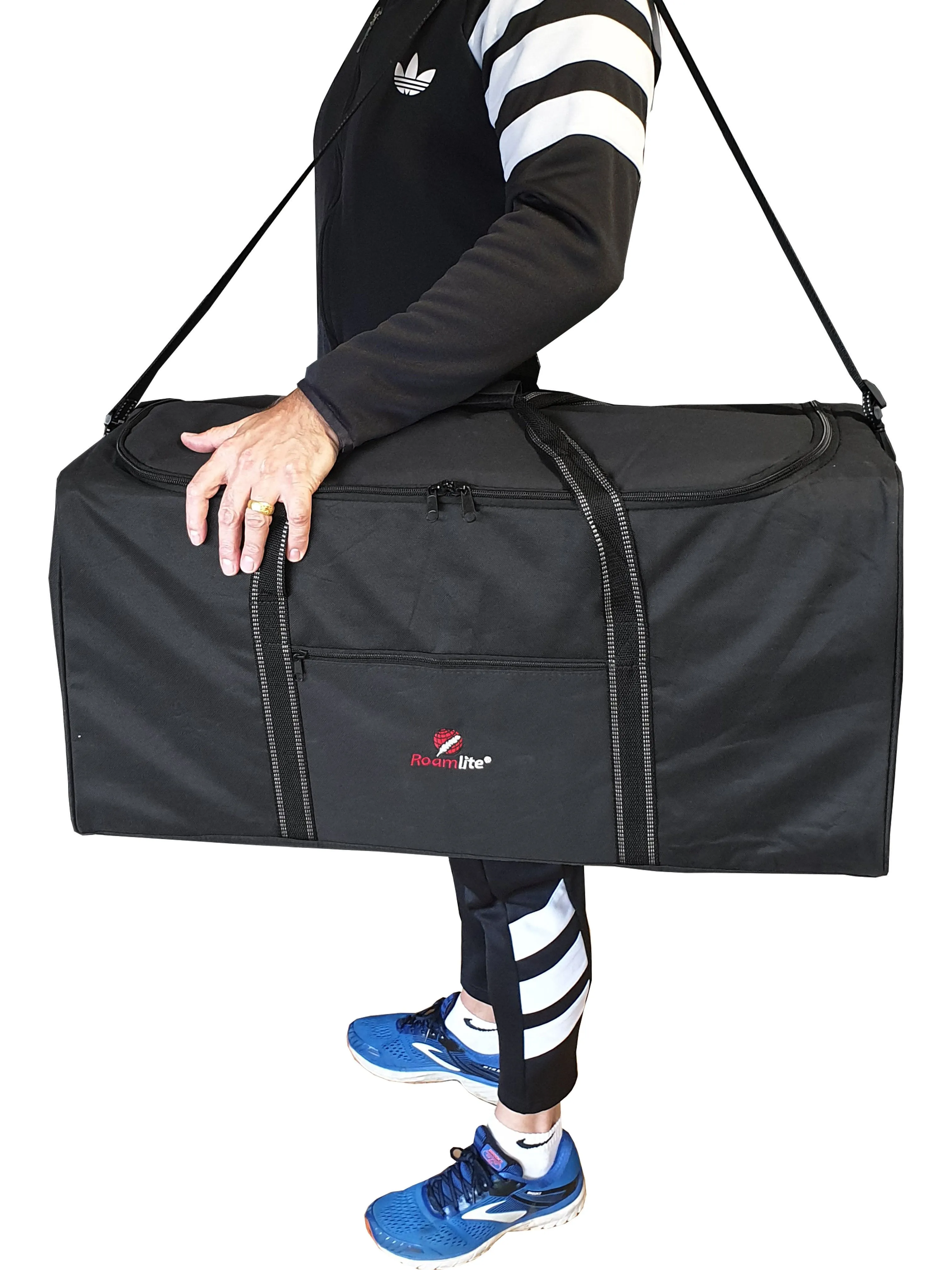 XXL Extra Large Travel Holdall, 34" 110L Cargo Bag, Storage Laundry Duffle R34